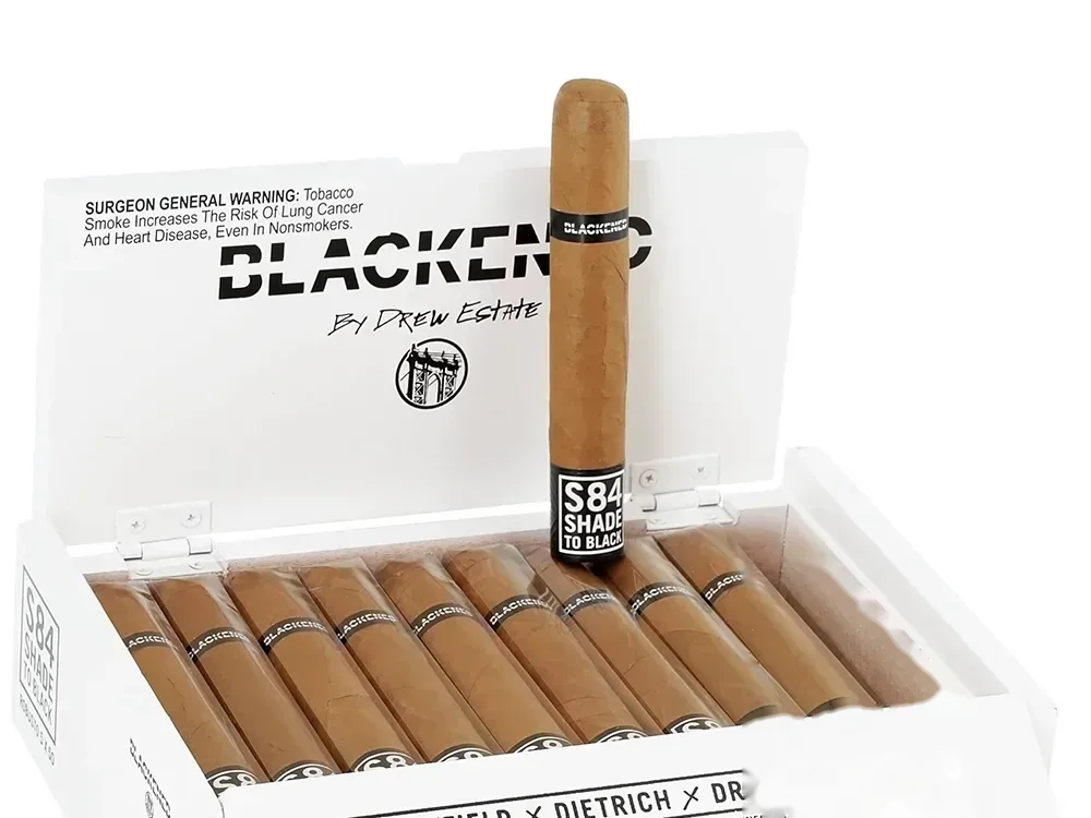 Drew Estate Blackened S84 Shade to Black Robusto 20s