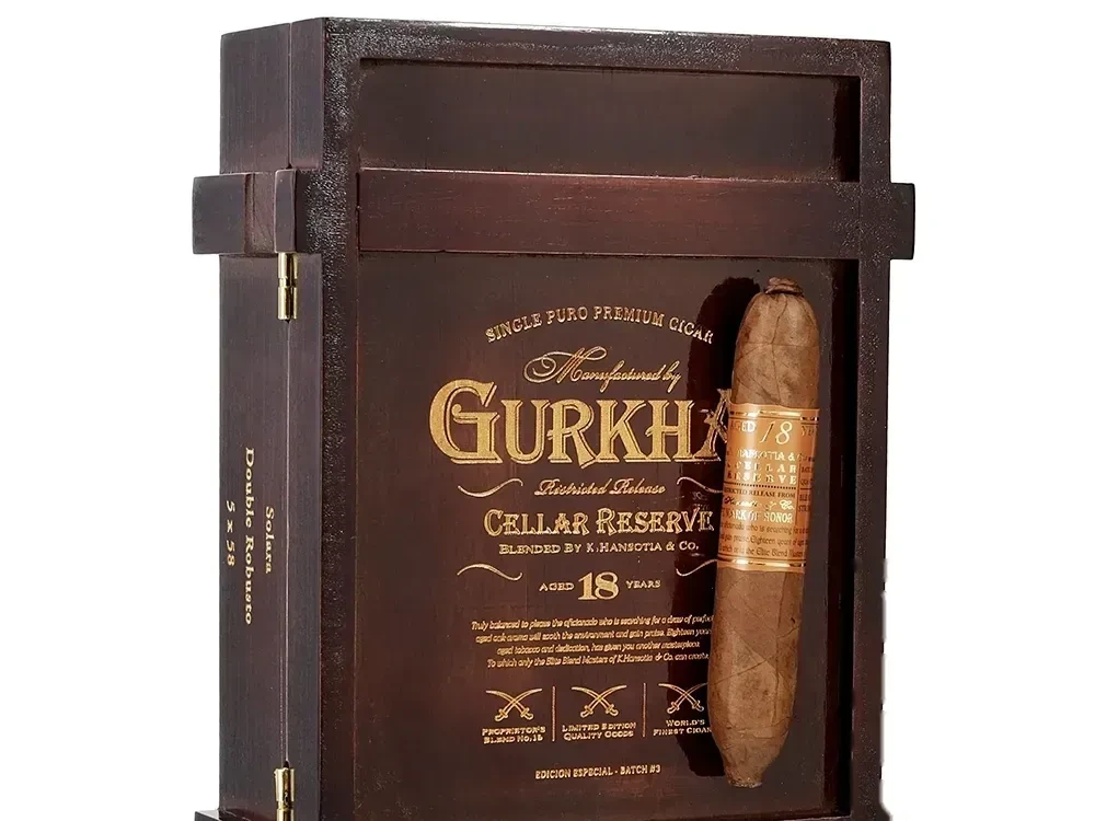 Gurkha Cellar Reserve 18 Year Edicion Especial Solara-double robusto 20s