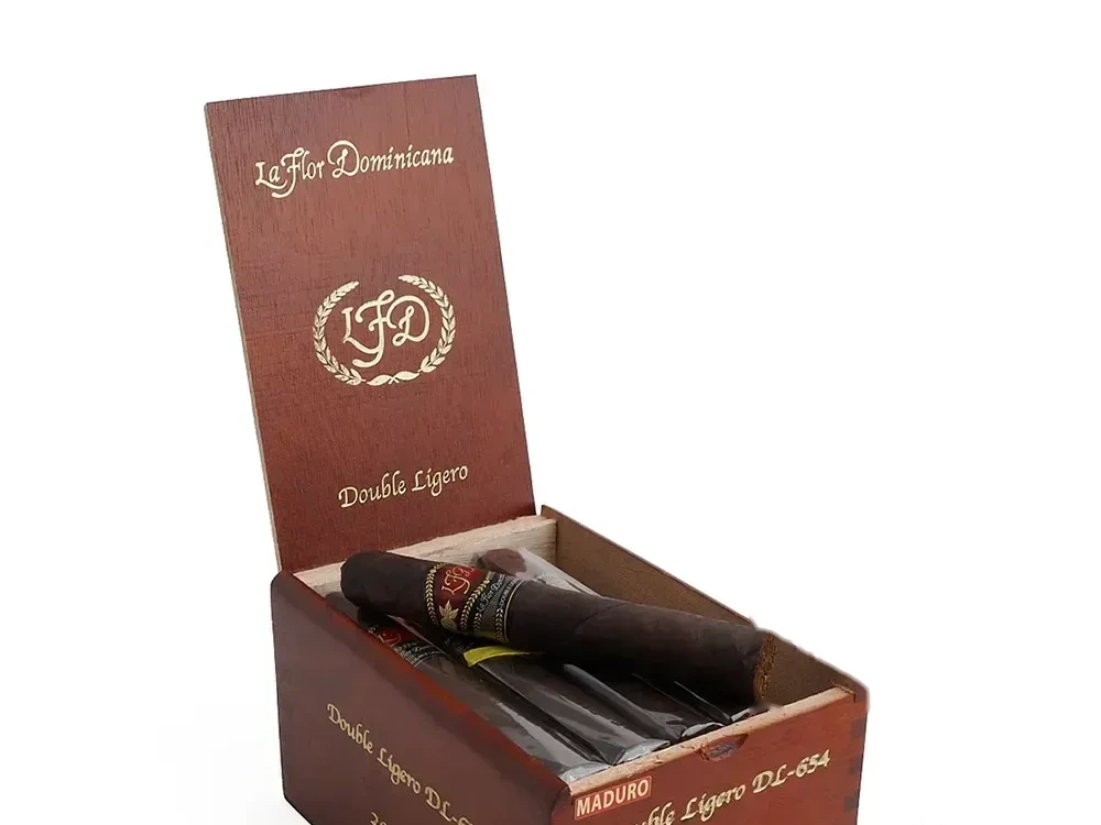 LA FLOR DOMINICANA DOUBLE LIGERO DL-654 MADURO 20S